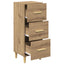 Sideboard artisan eg 34.5 x 34 x 90 cm Konstrueret træ