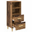 Sideboard Gammelt træ 34 x 34.5 x 90 cm Konstrueret træ