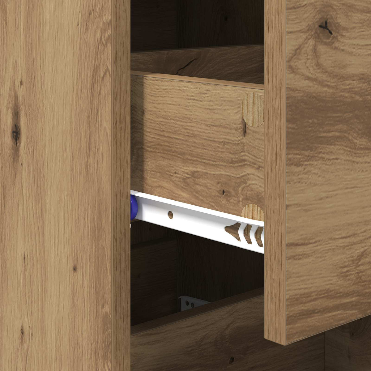 Sideboard artisan eg 34 x 34.5 x 90 cm Konstrueret træ