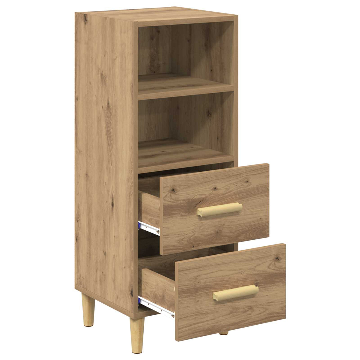 Sideboard artisan eg 34 x 34.5 x 90 cm Konstrueret træ