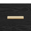 Sideboard Sort eg 34 x 34.5 x 90 cm Konstrueret træ