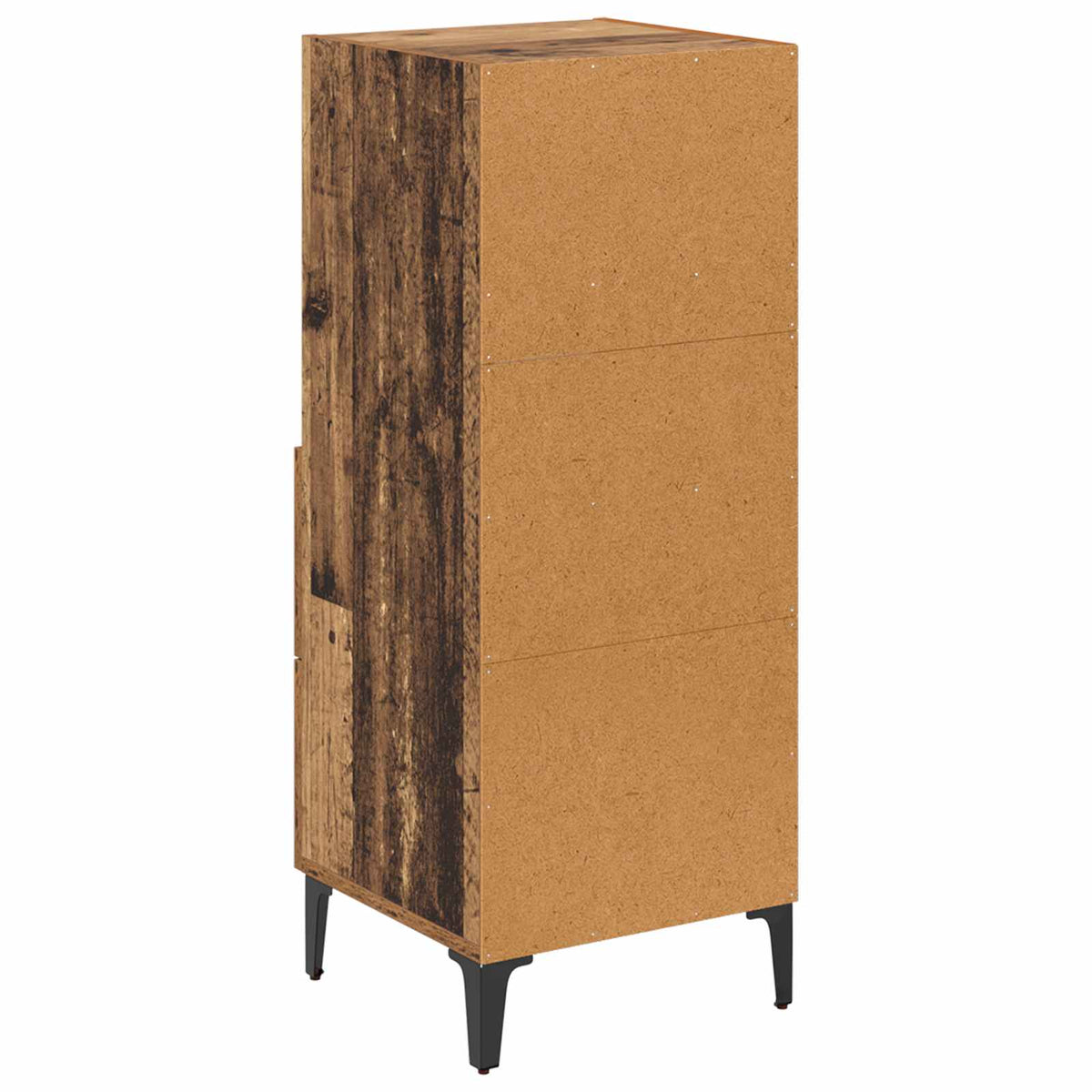 Sideboard Gammelt træ 34 x 34,5 x 90 cm Konstrueret træ