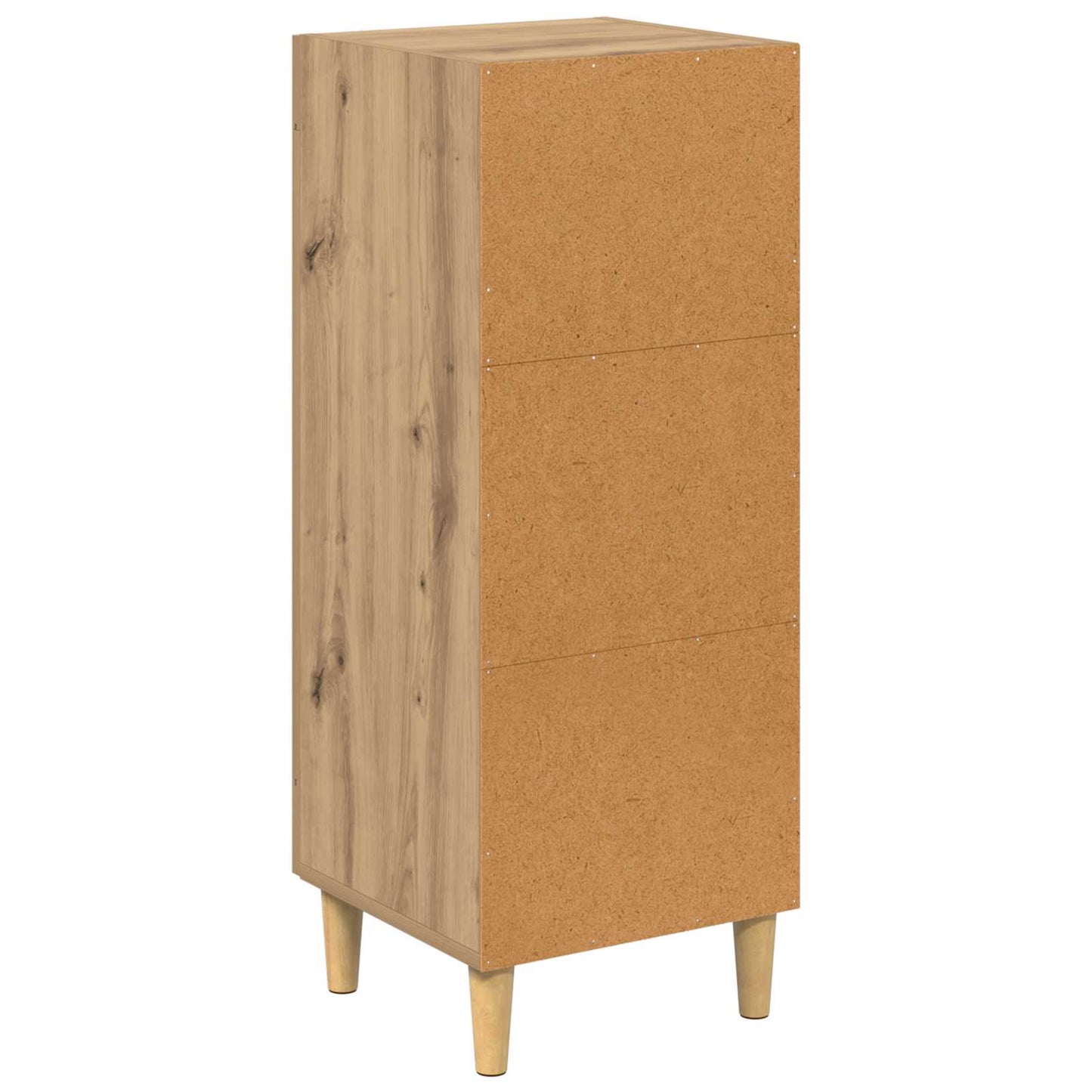 Sideboard Artisan Egetræ 34,5 x 32,5 x 90 cm Konstrueret træ