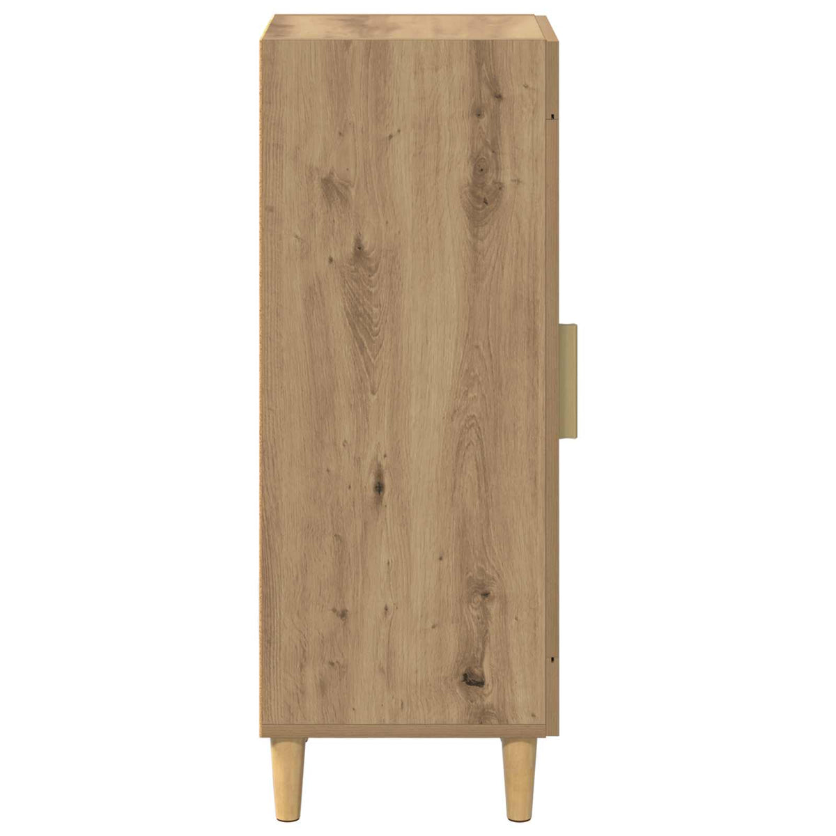 Sideboard Artisan Egetræ 34,5 x 32,5 x 90 cm Konstrueret træ