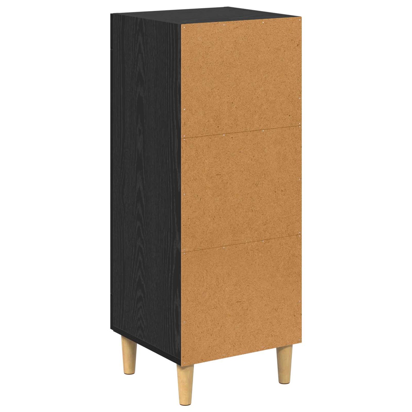 Sideboard Sort eg 34,5 x 32,5 x 90 cm Konstrueret træ