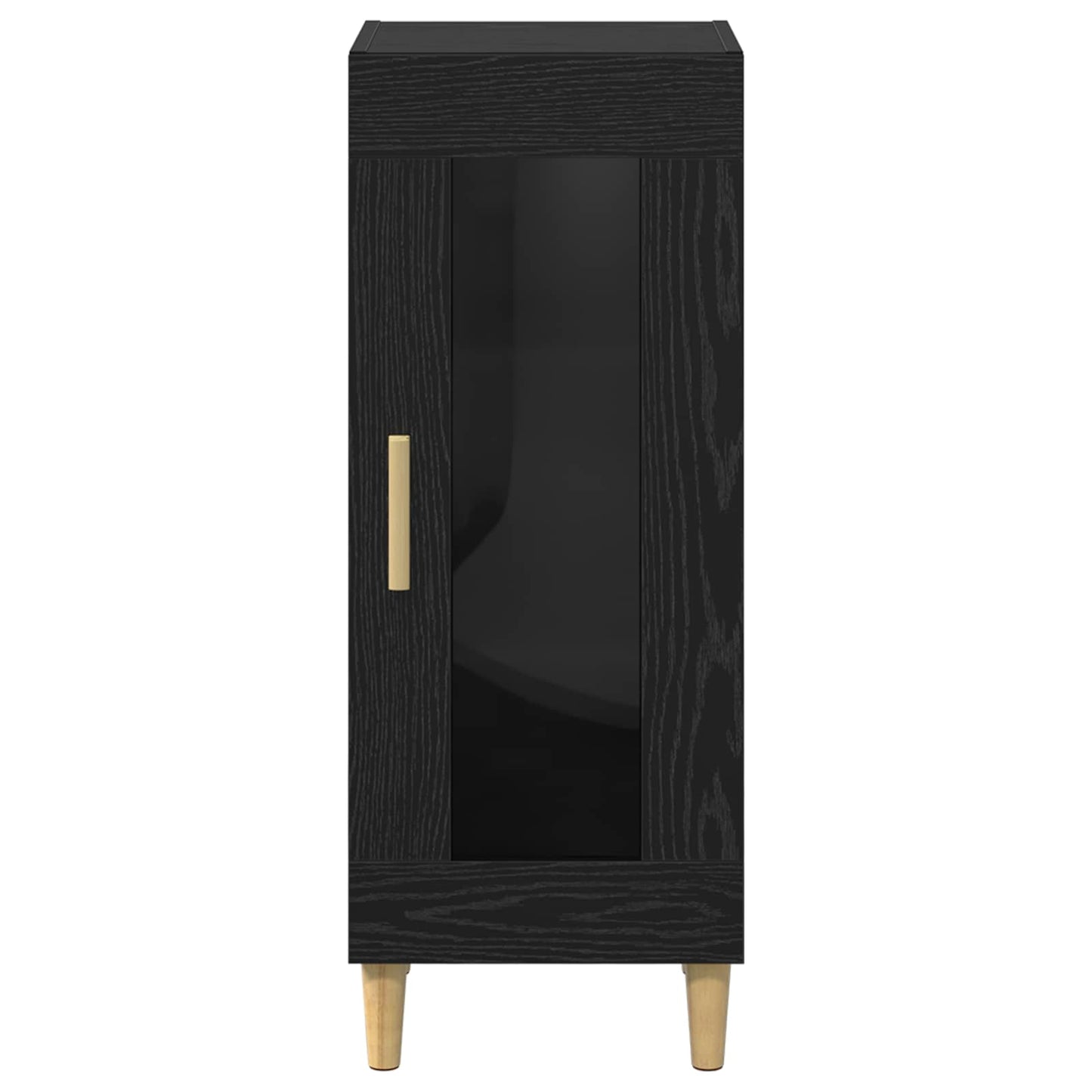 Sideboard Sort eg 34,5 x 32,5 x 90 cm Konstrueret træ