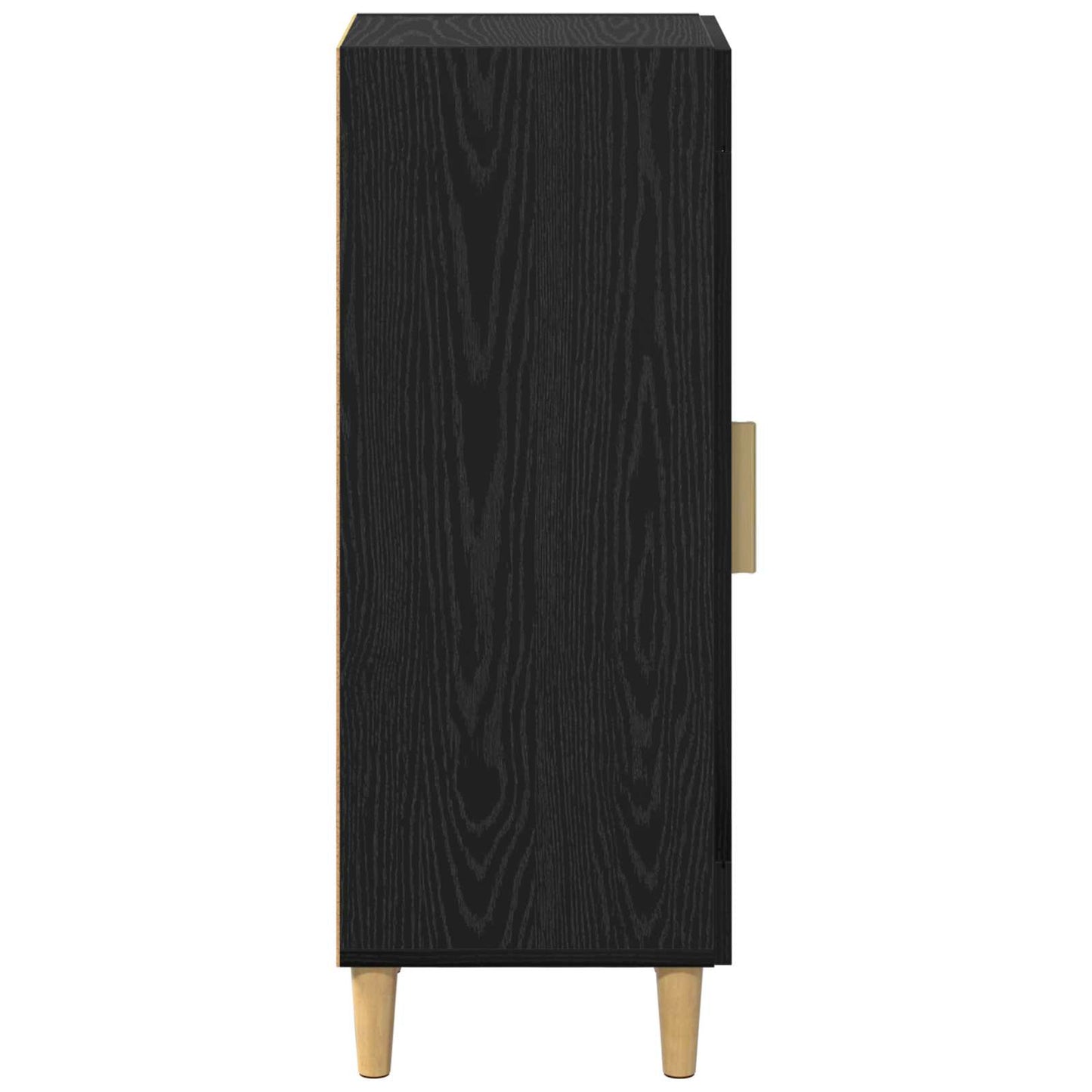 Sideboard Sort eg 34,5 x 32,5 x 90 cm Konstrueret træ