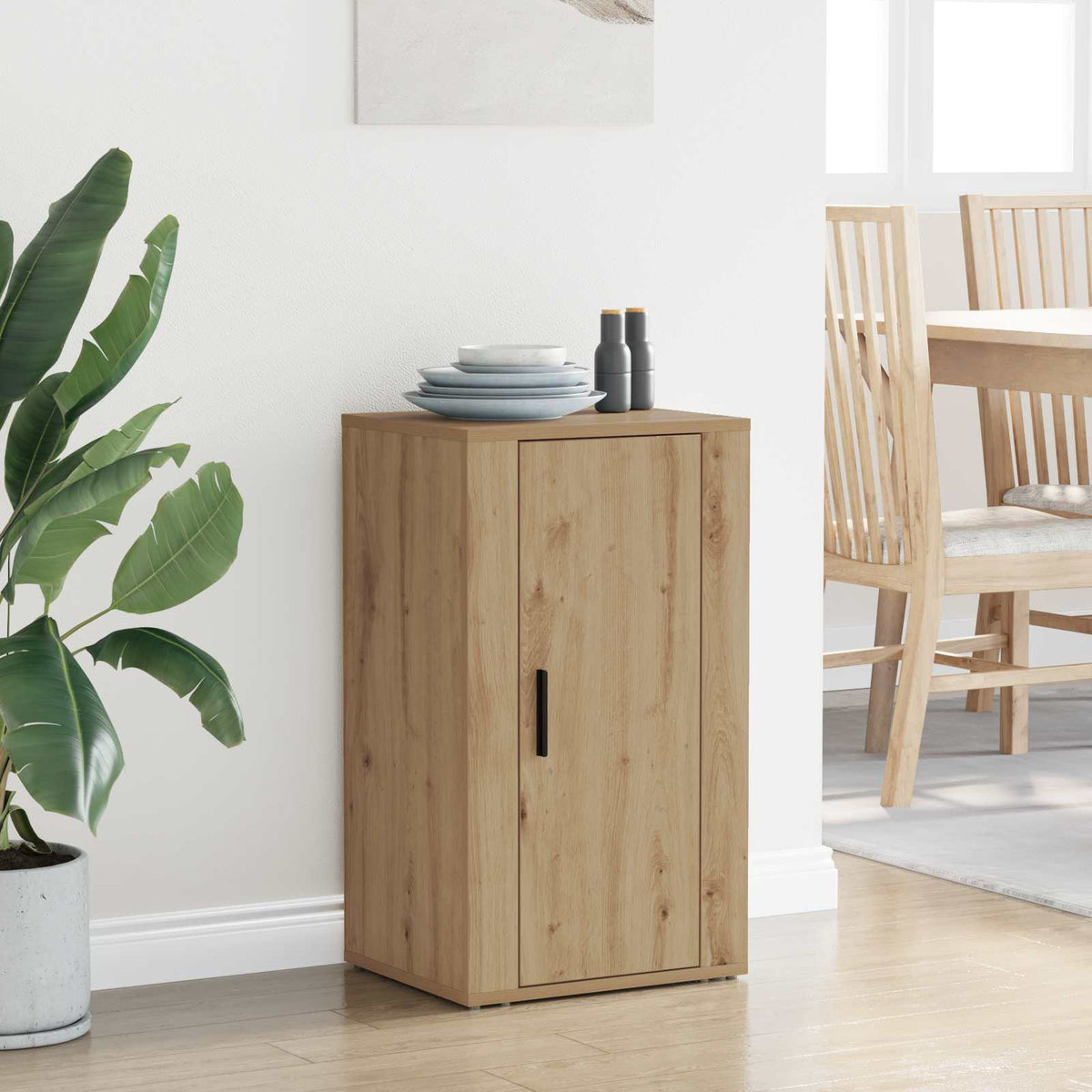 Sideboard Artisan Egetræ 40 x 33 x 70 cm Konstrueret træ