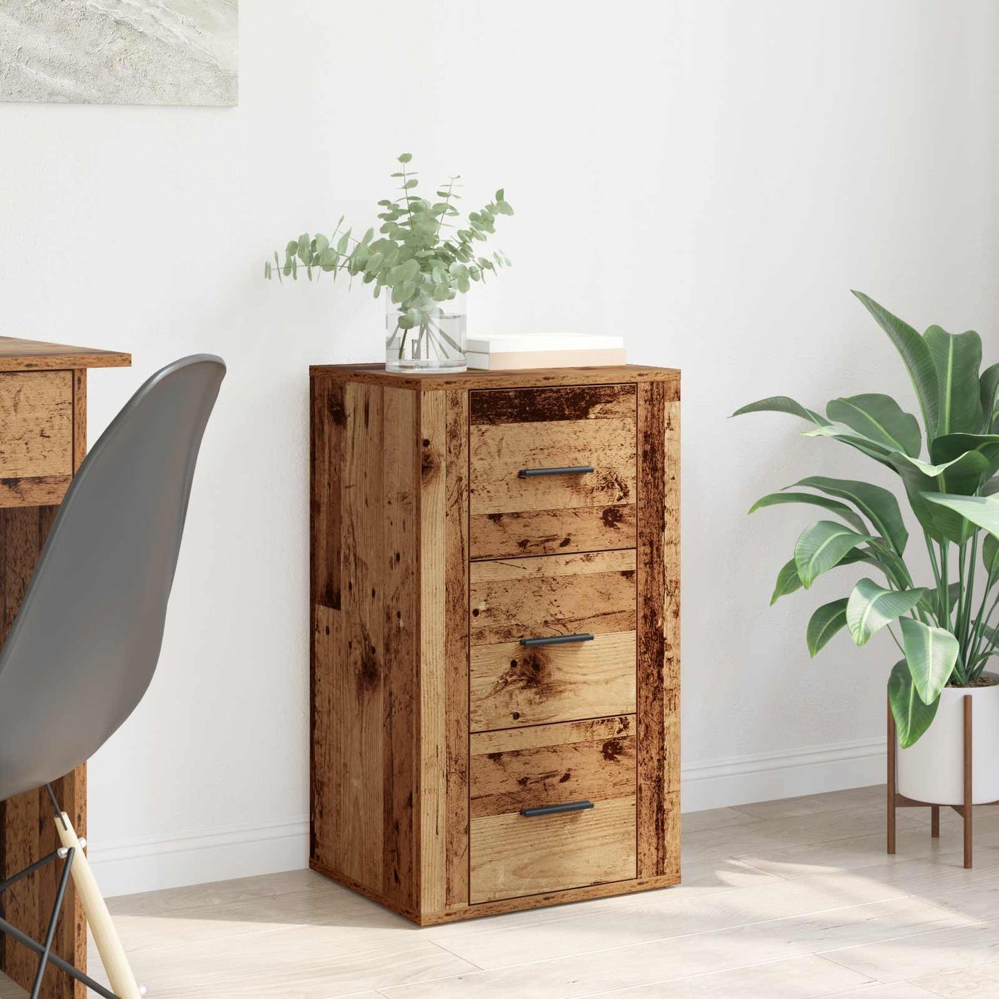 Sideboard Gammelt træ 40 x 33 x 70 cm Konstrueret træ