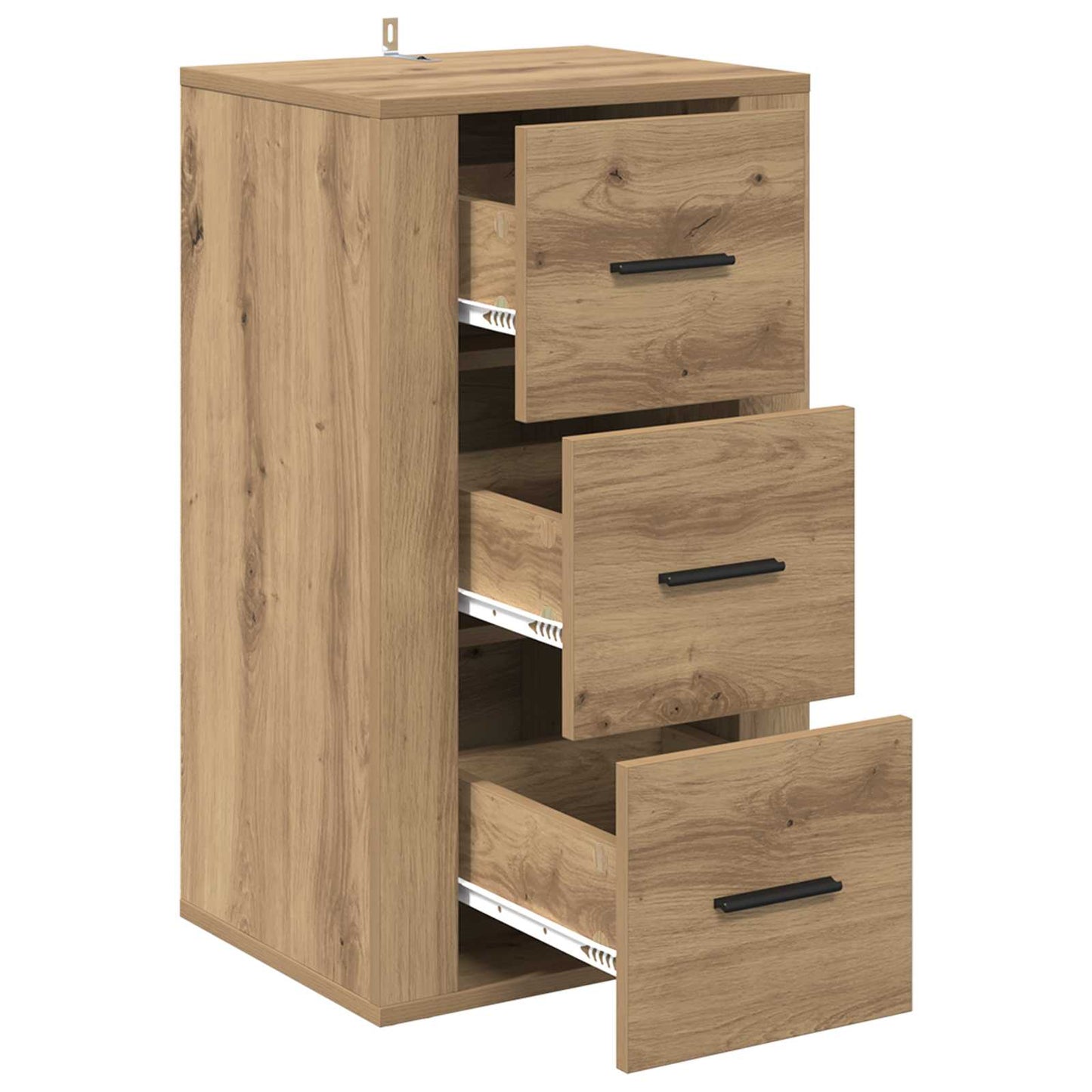 Sideboard Artisan Egetræ 40 x 33 x 70 cm Konstrueret træ