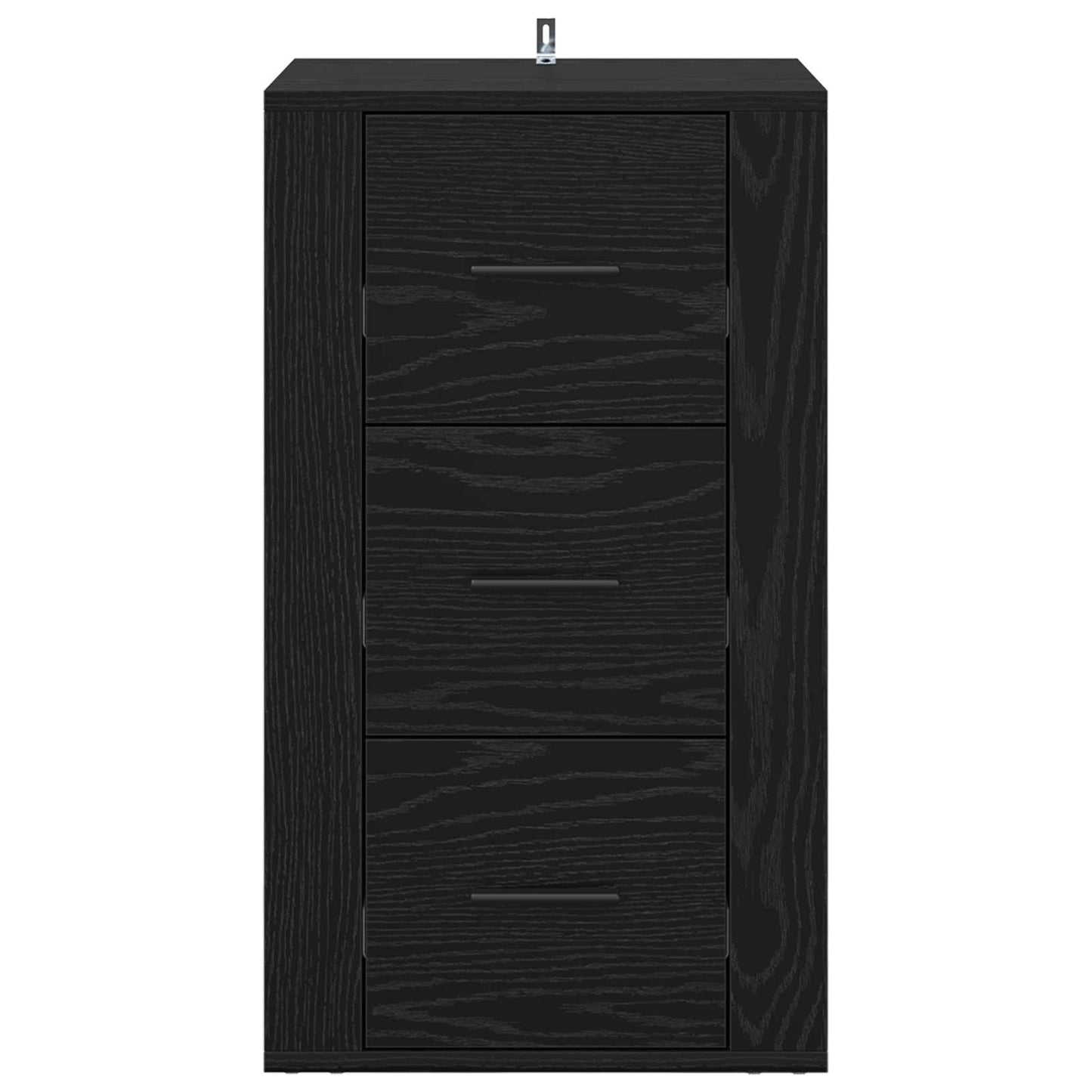 Sideboard Sort eg 40 x 33 x 70 cm Konstrueret træ