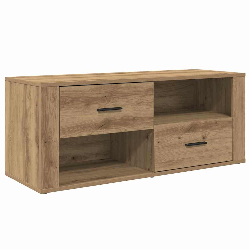 TV-skab 100 x 35 x 40 cm Artisan Egetræ Konstrueret træ
