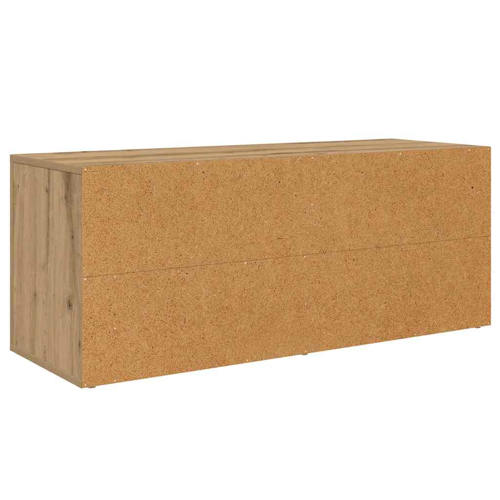 TV-skab 100 x 35 x 40 cm Artisan Egetræ Konstrueret træ