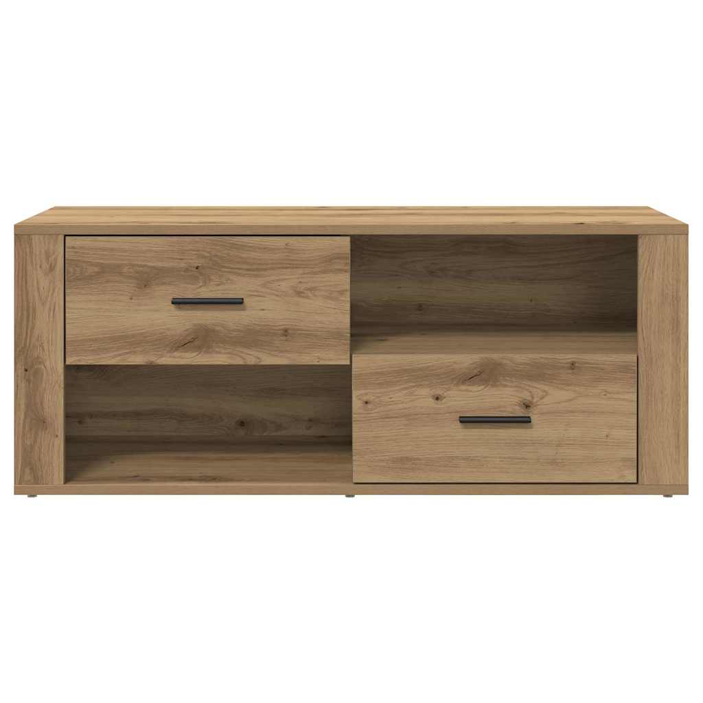 TV-skab 100 x 35 x 40 cm Artisan Egetræ Konstrueret træ