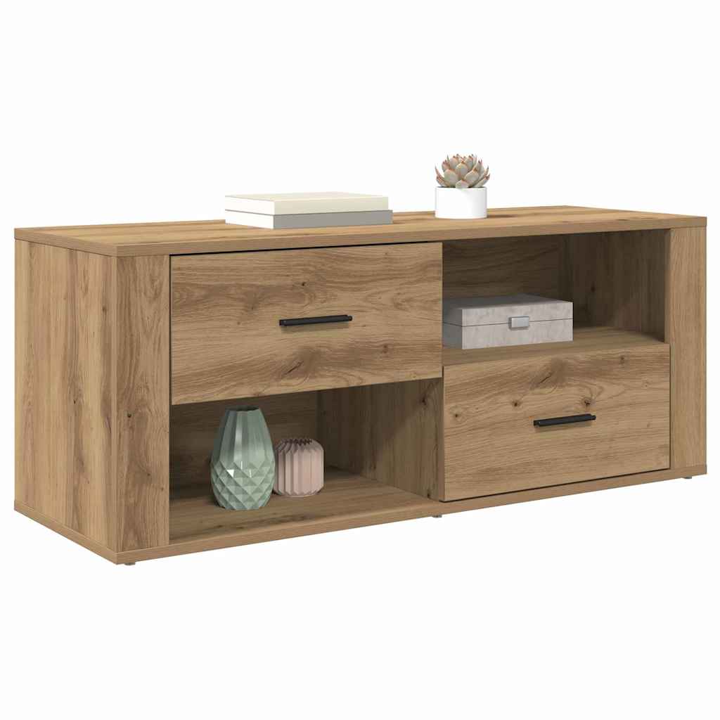 TV-skab 100 x 35 x 40 cm Artisan Egetræ Konstrueret træ