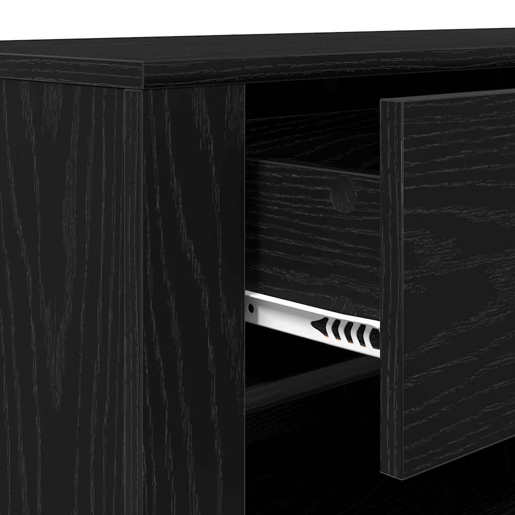 TV-skab 100 x 35 x 40 cm Sort eg Konstrueret træ