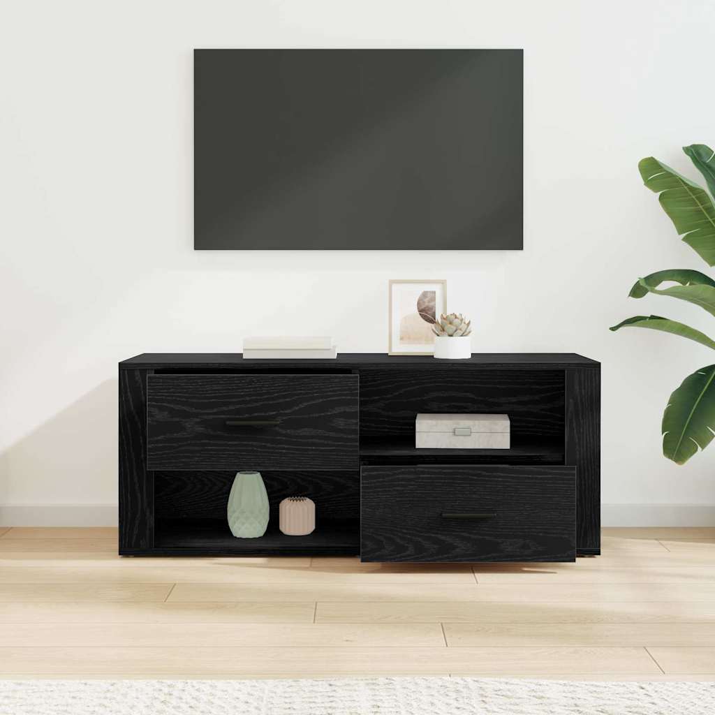 TV-skab 100 x 35 x 40 cm Sort eg Konstrueret træ
