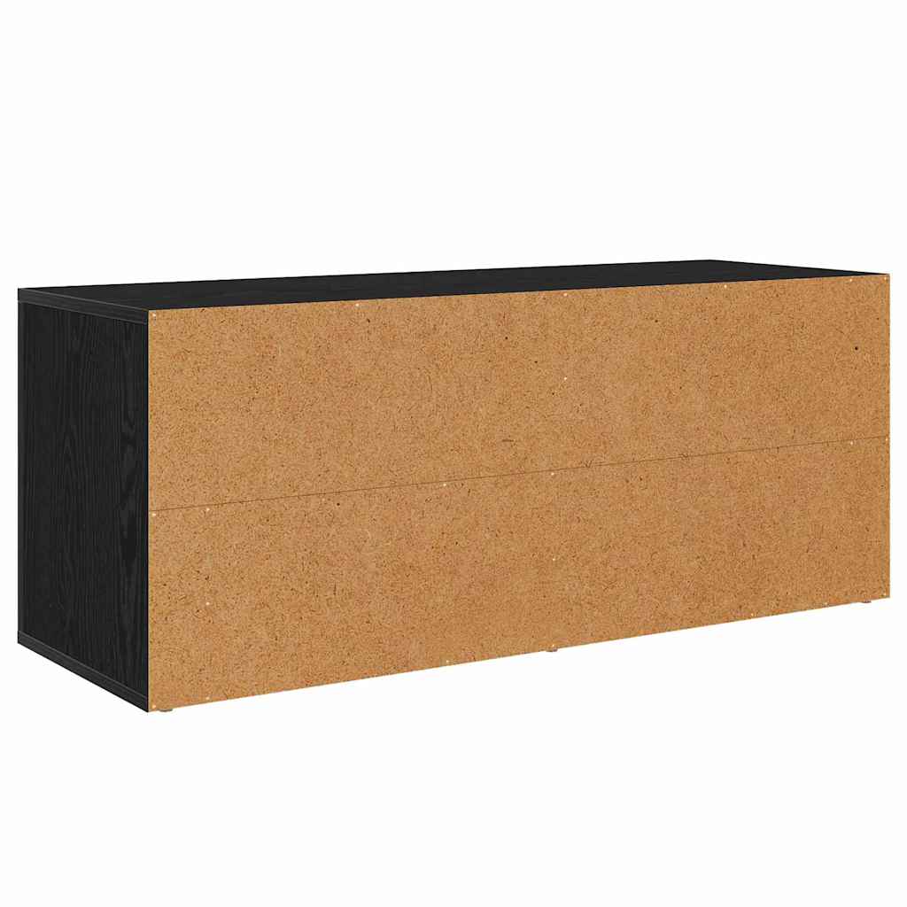 TV-skab 100 x 35 x 40 cm Sort eg Konstrueret træ