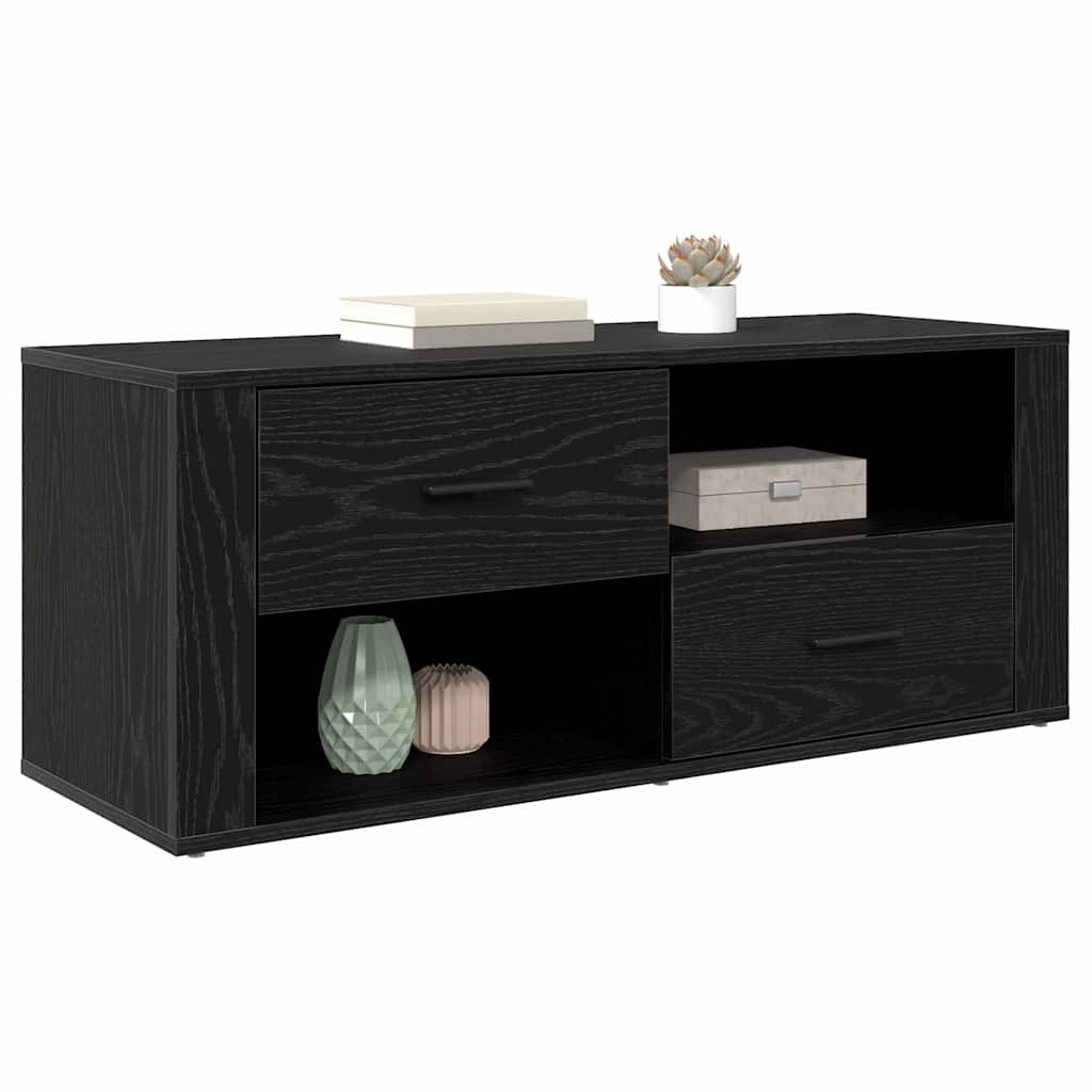 TV-skab 100 x 35 x 40 cm Sort eg Konstrueret træ