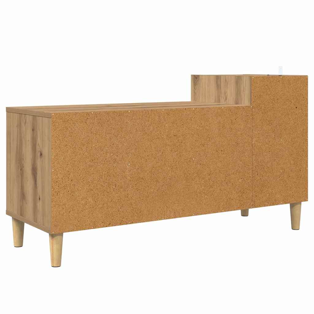 TV-skab 100 x 35 x 55 cm Artisan Egetræ Konstrueret træ