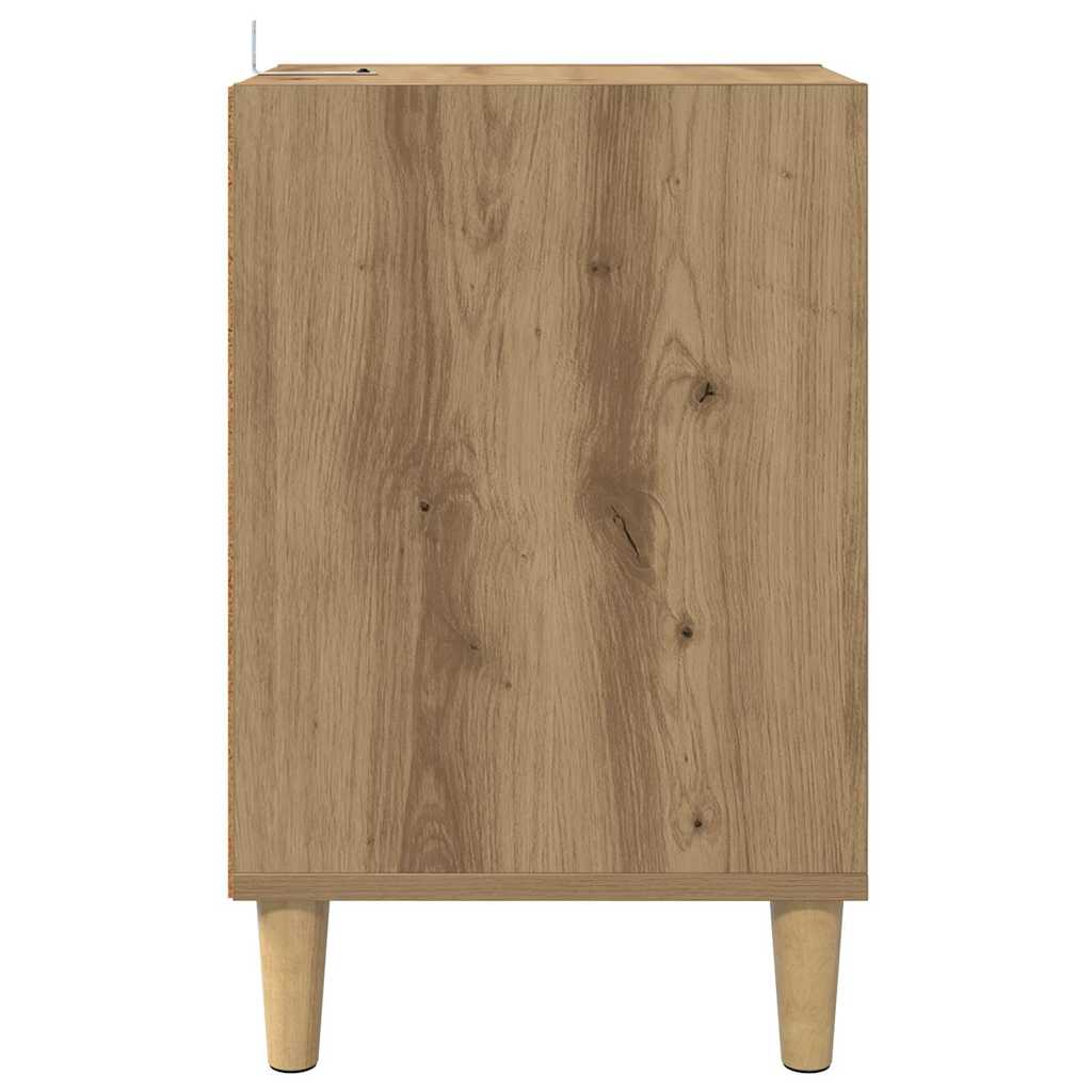 TV-skab 100 x 35 x 55 cm Artisan Egetræ Konstrueret træ