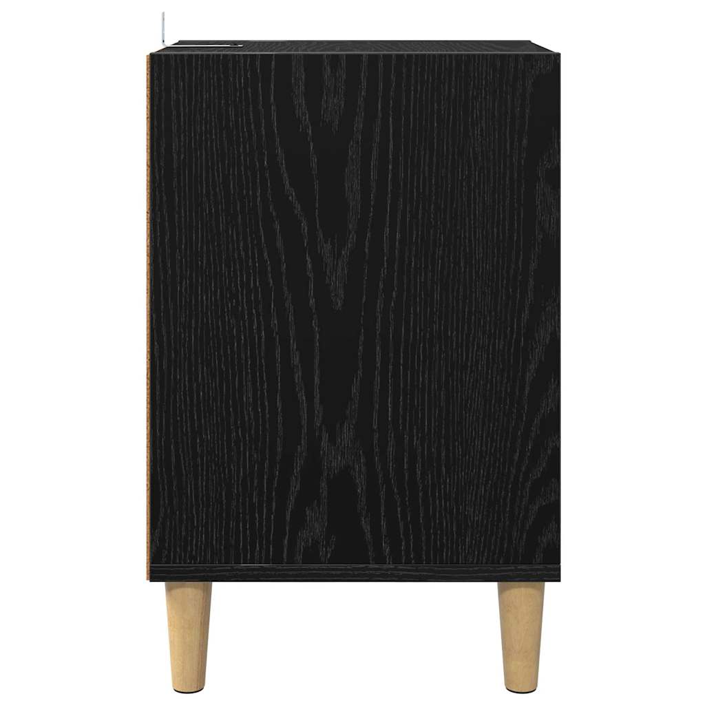 TV-skab 100 x 35 x 55 cm Sort eg Konstrueret træ