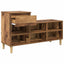 Sko skab 102 x 36 x 60 cm Konstrueret træ Gammelt træ