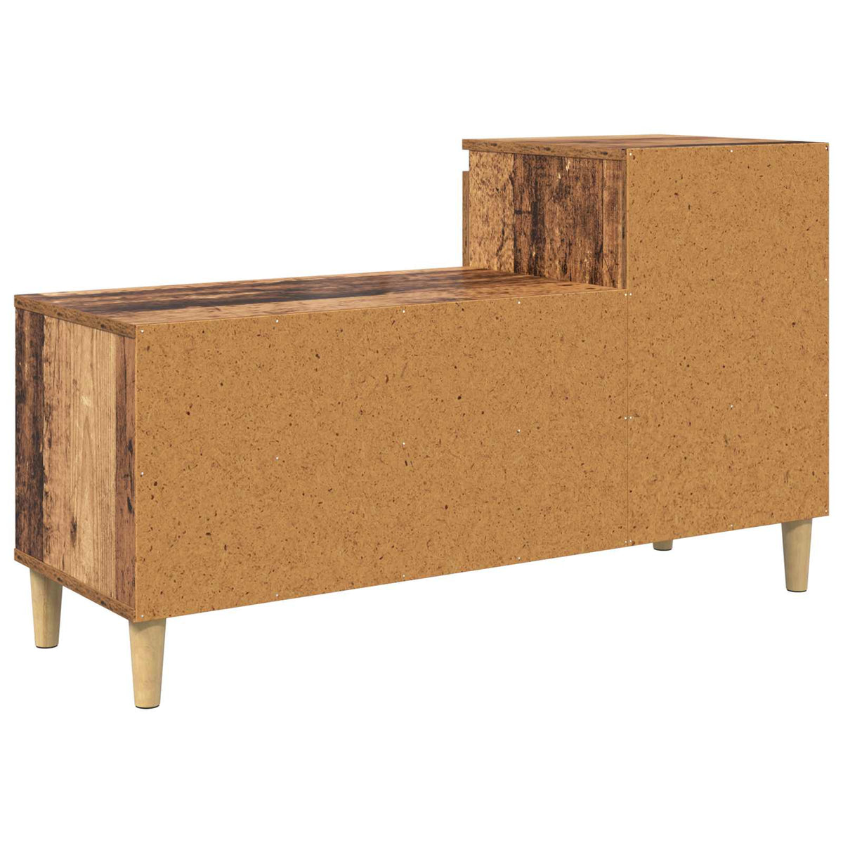 Sko skab 102 x 36 x 60 cm Konstrueret træ Gammelt træ