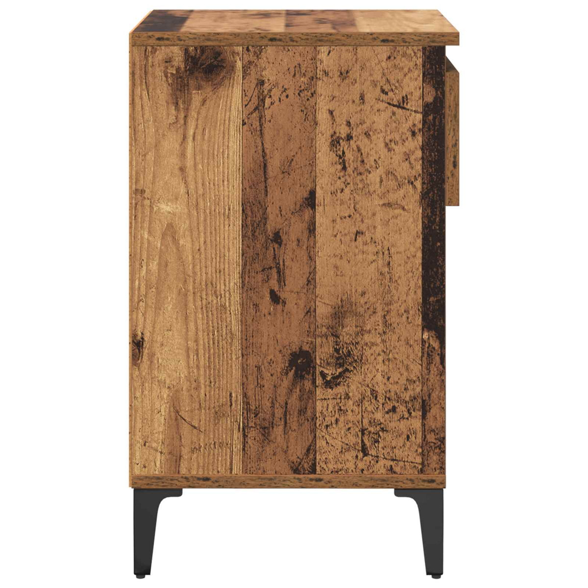 Sko skab 102 x 36 x 60 cm Konstrueret træ Gammelt træ