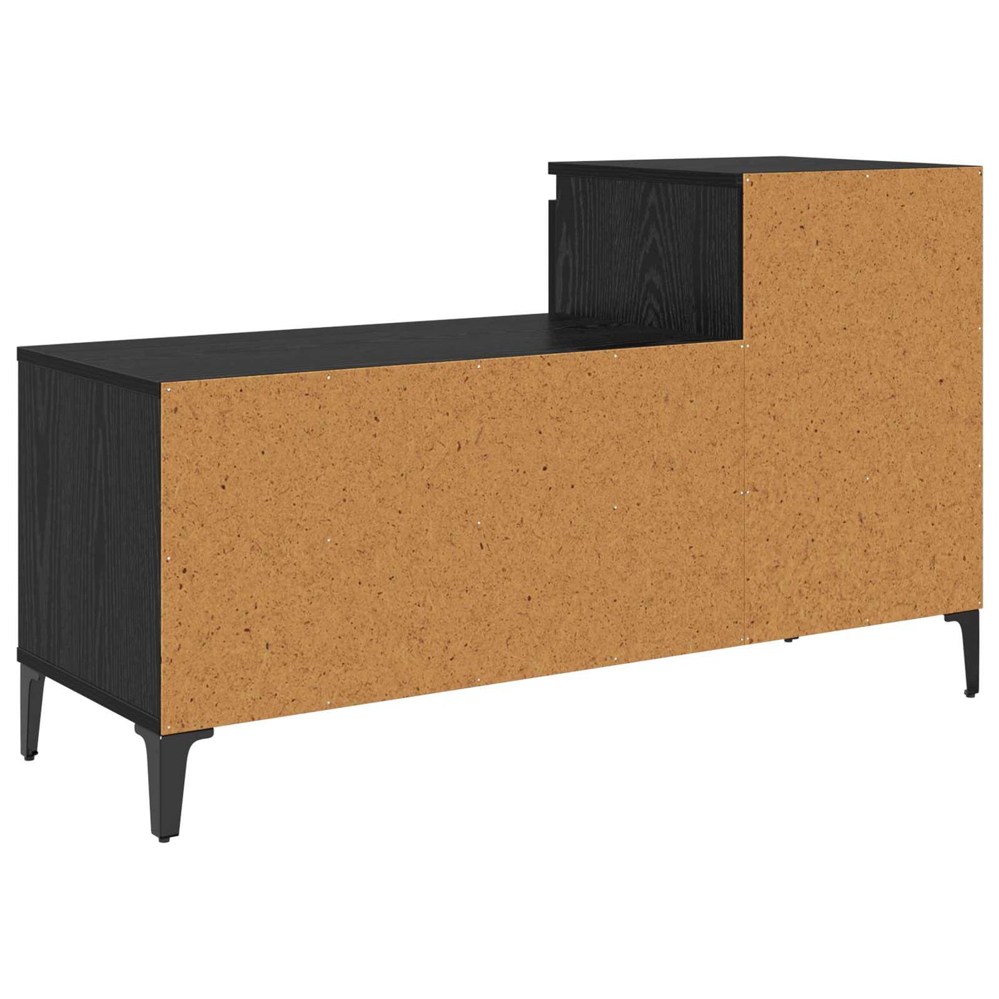 Sko skab 102 x 36 x 60 cm Konstrueret træ Sort eg