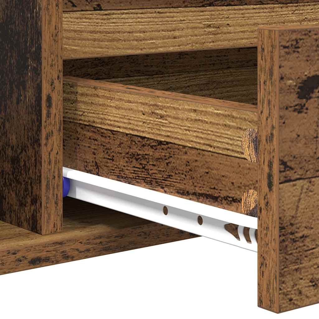 Sofabord Gammelt træ 90 x 49 x 45 cm Konstrueret træ