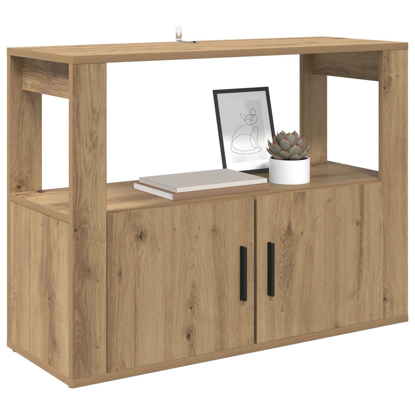 Sideboard artisan eg 80 x 30 x 60 cm Konstrueret træ