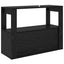 Sideboard Sort eg 80 x 30 x 60 cm Konstrueret træ