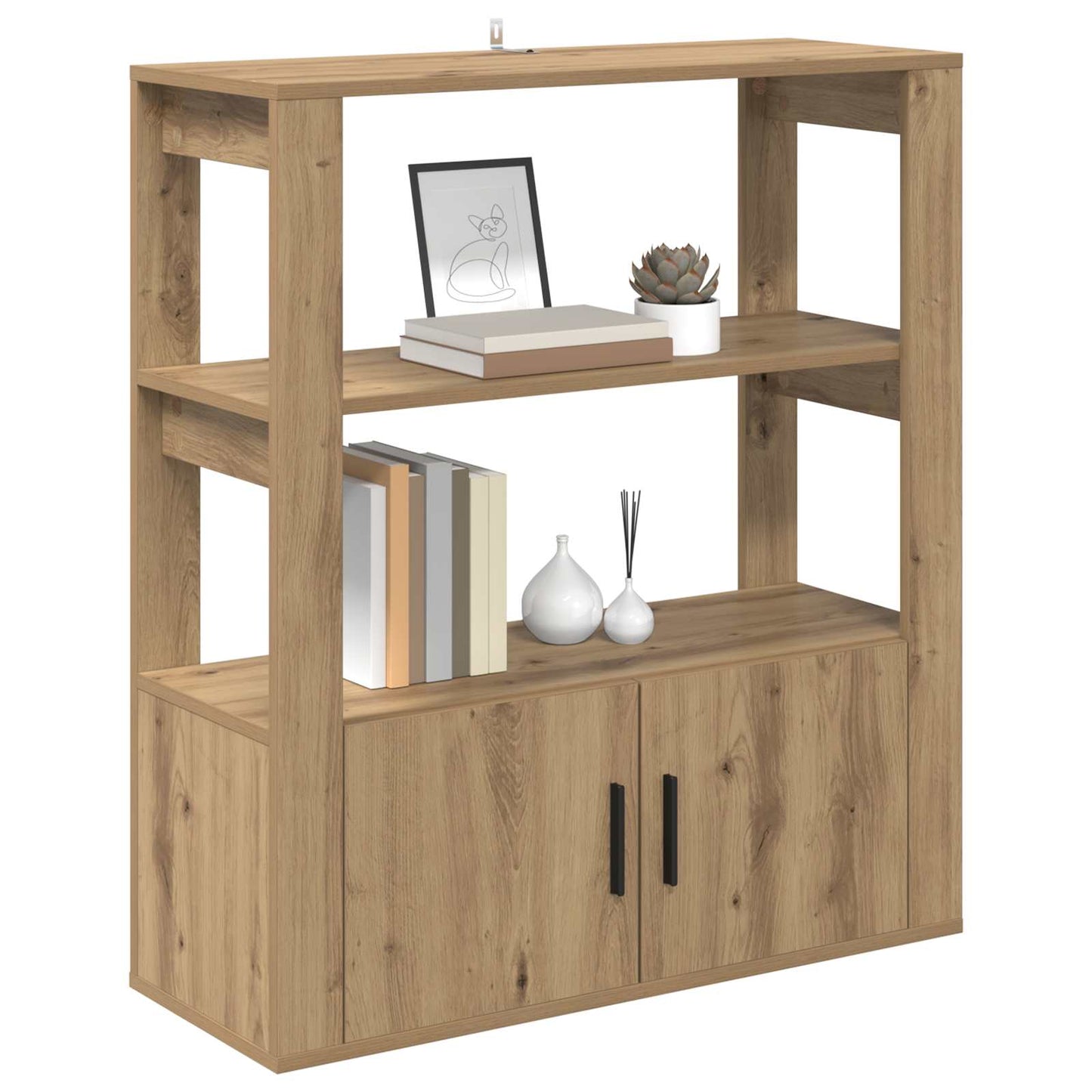 Sideboard artisan eg 30 x 80 x 90 cm Konstrueret træ