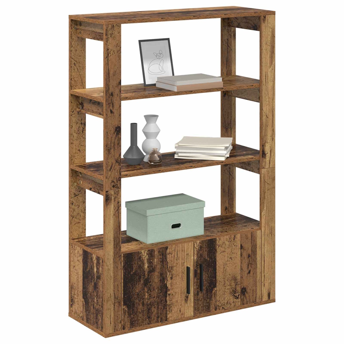 Sideboard Gammelt træ 30 x 80 x 119,5 cm Konstrueret træ