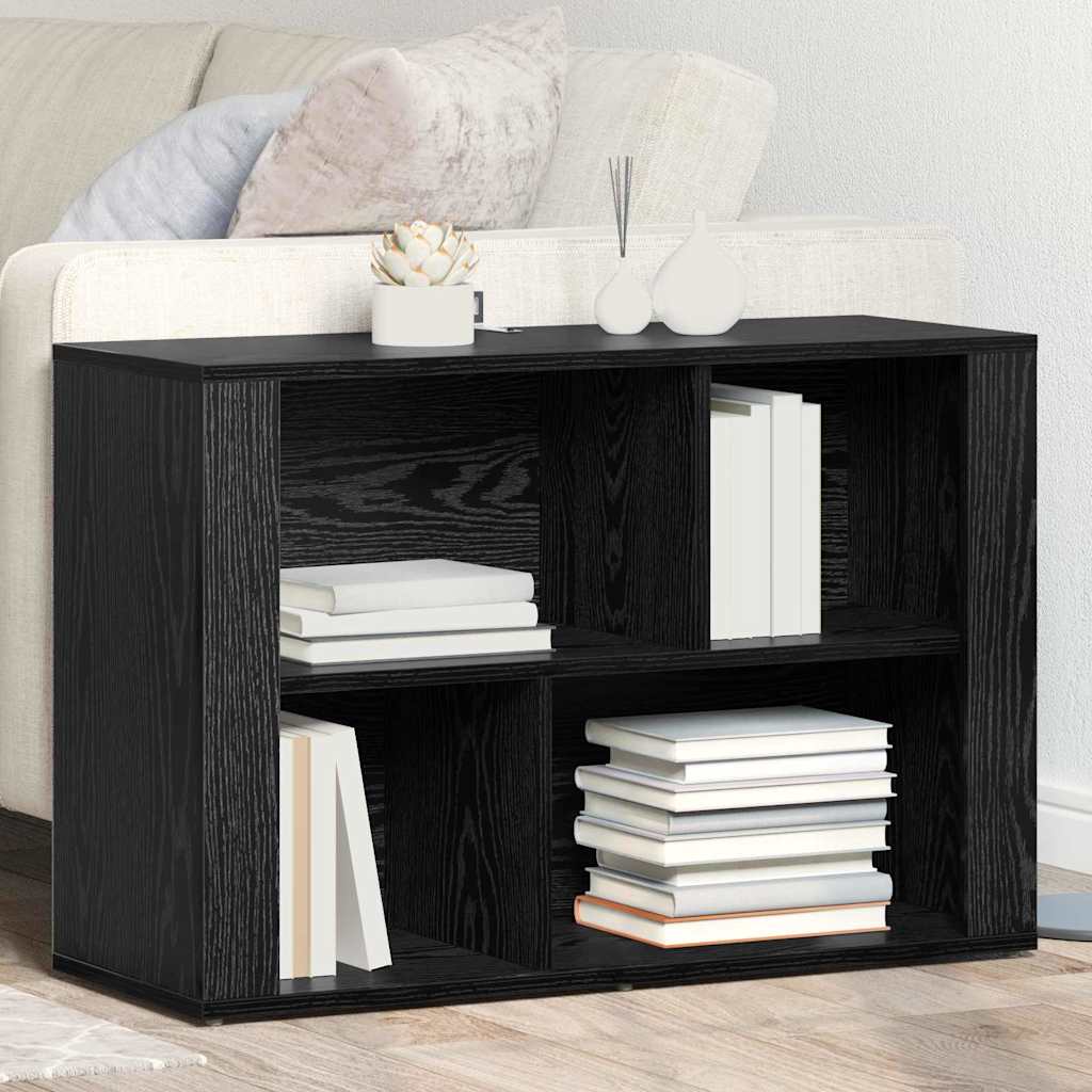 Sideboard Sort eg 80 x 30 x 53 cm Konstrueret træ
