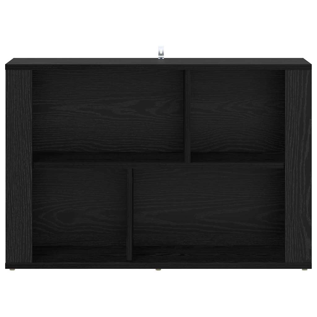 Sideboard Sort eg 80 x 30 x 53 cm Konstrueret træ
