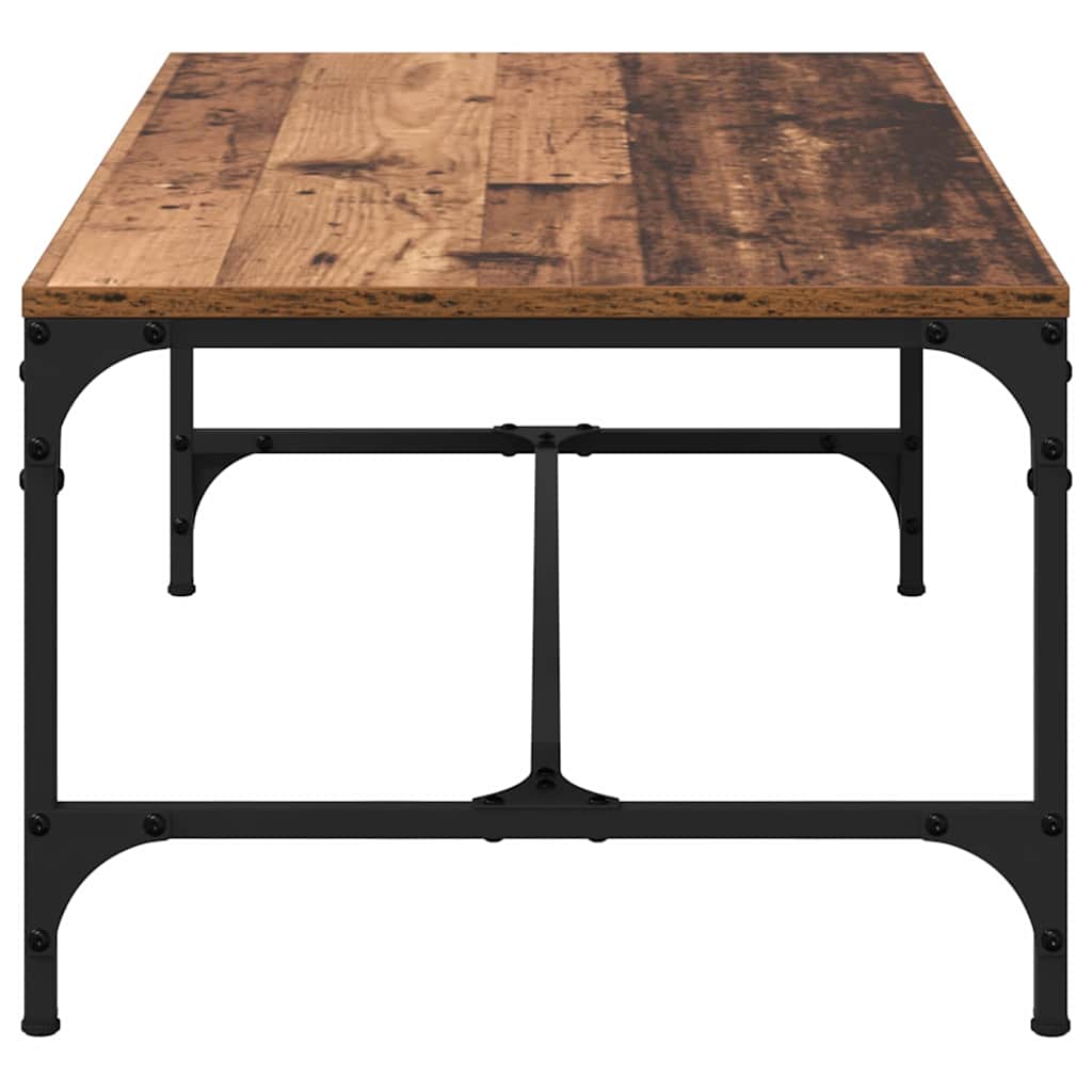 Sofabord Gammelt træ 100 x 50 x 35 cm Konstrueret træ
