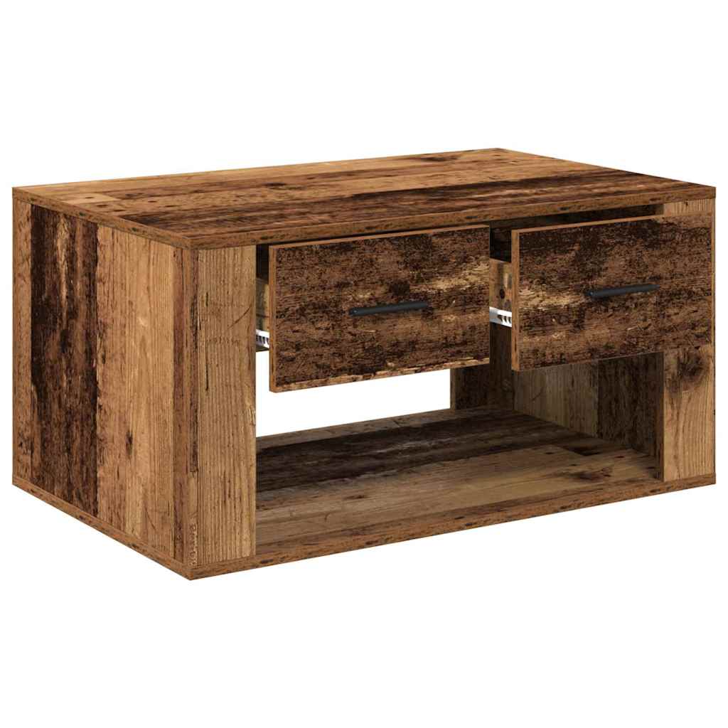Sofabord Gammelt træ 80 x 50 x 40 cm Konstrueret træ