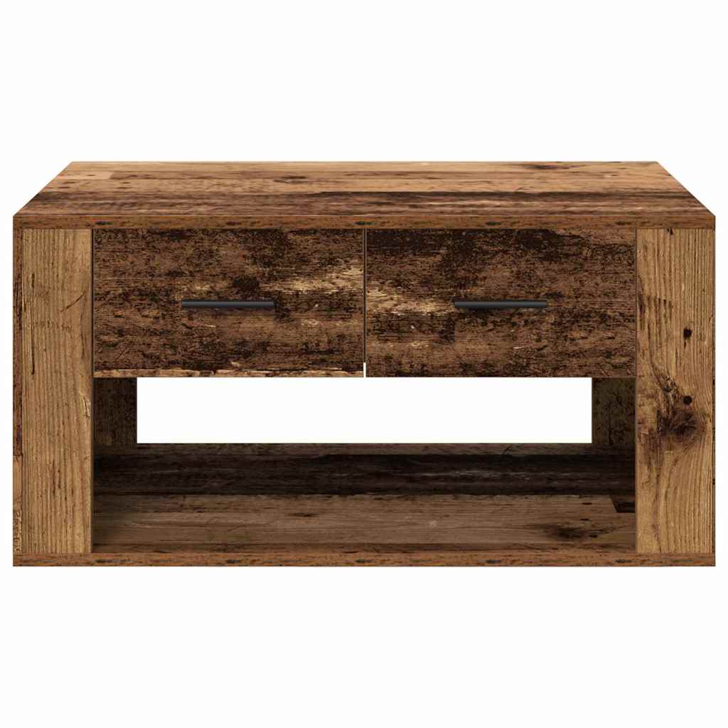 Sofabord Gammelt træ 80 x 50 x 40 cm Konstrueret træ