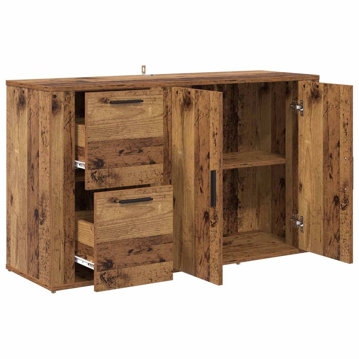 Sideboard Gammelt træ 100 x 33 x 59.5 cm Konstrueret træ