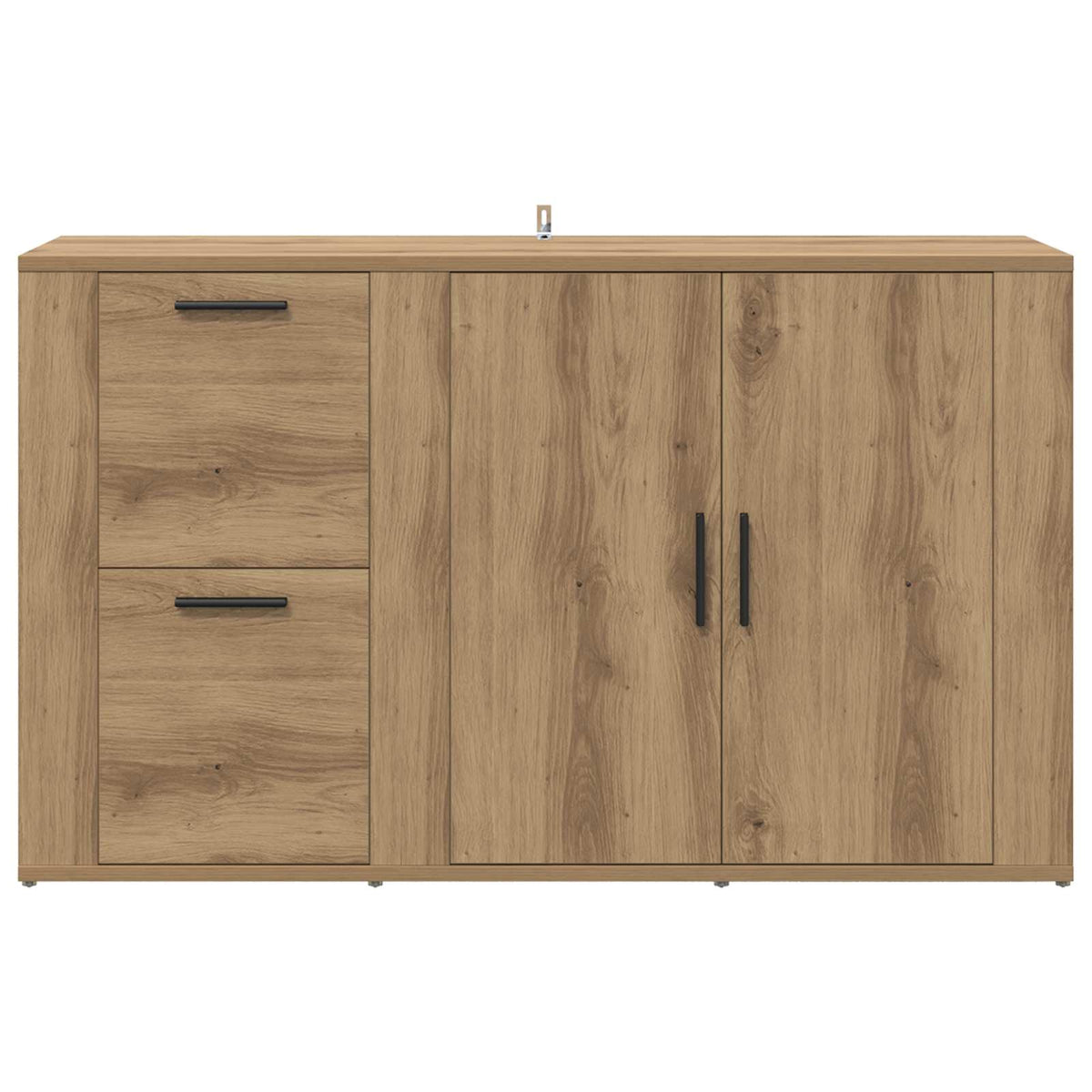 Sideboard Artisan Egetræ 100 x 33 x 59.5 cm Konstrueret træ