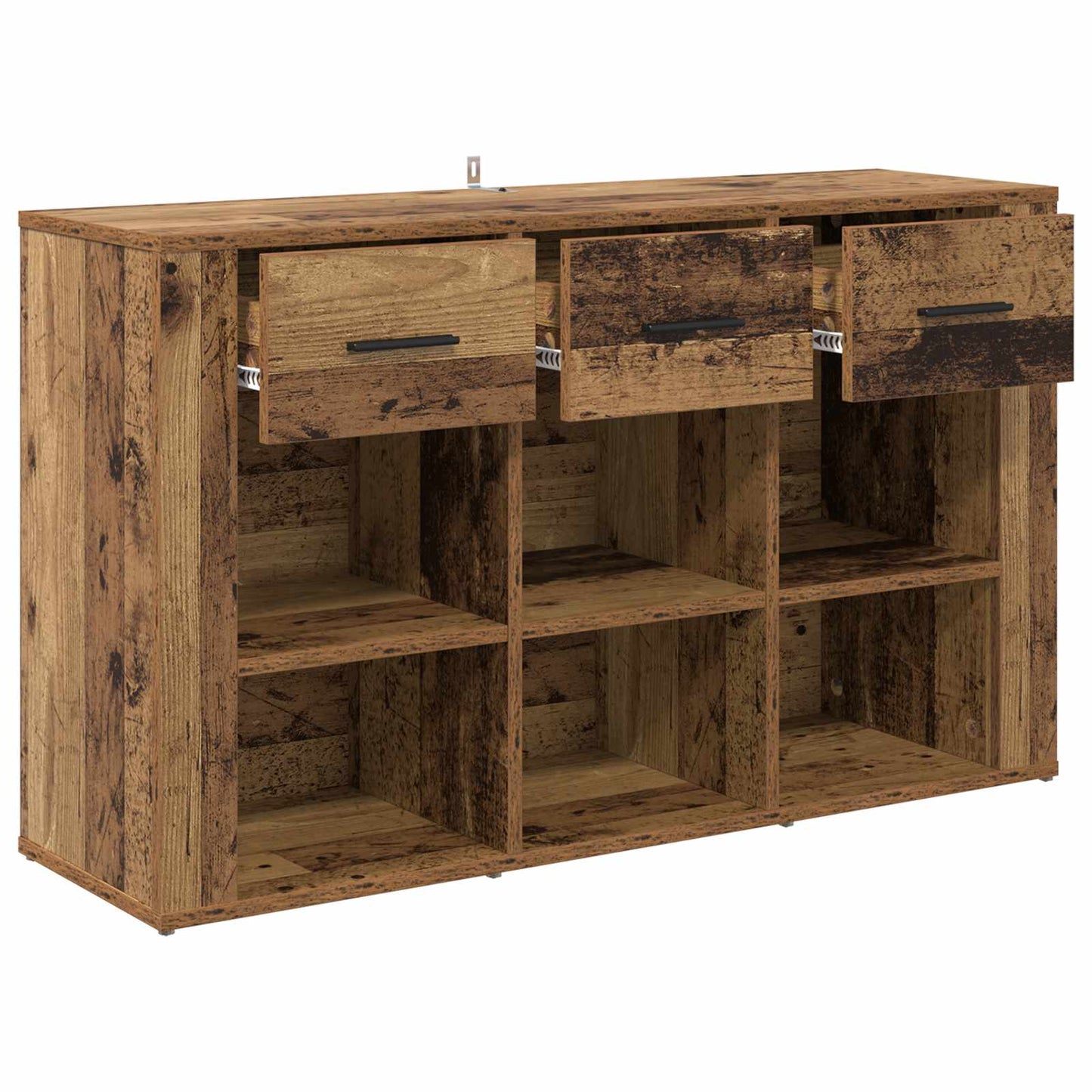 Sideboard Gammelt træ 100 x 30 x 59,5 cm Konstrueret træ