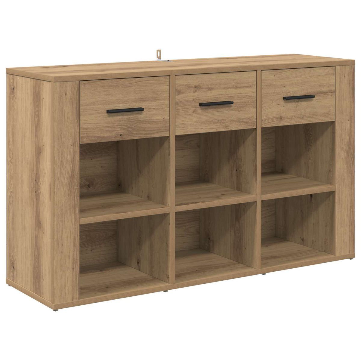 Sideboard Artisan Egetræ 100 x 30 x 59,5 cm Konstrueret træ