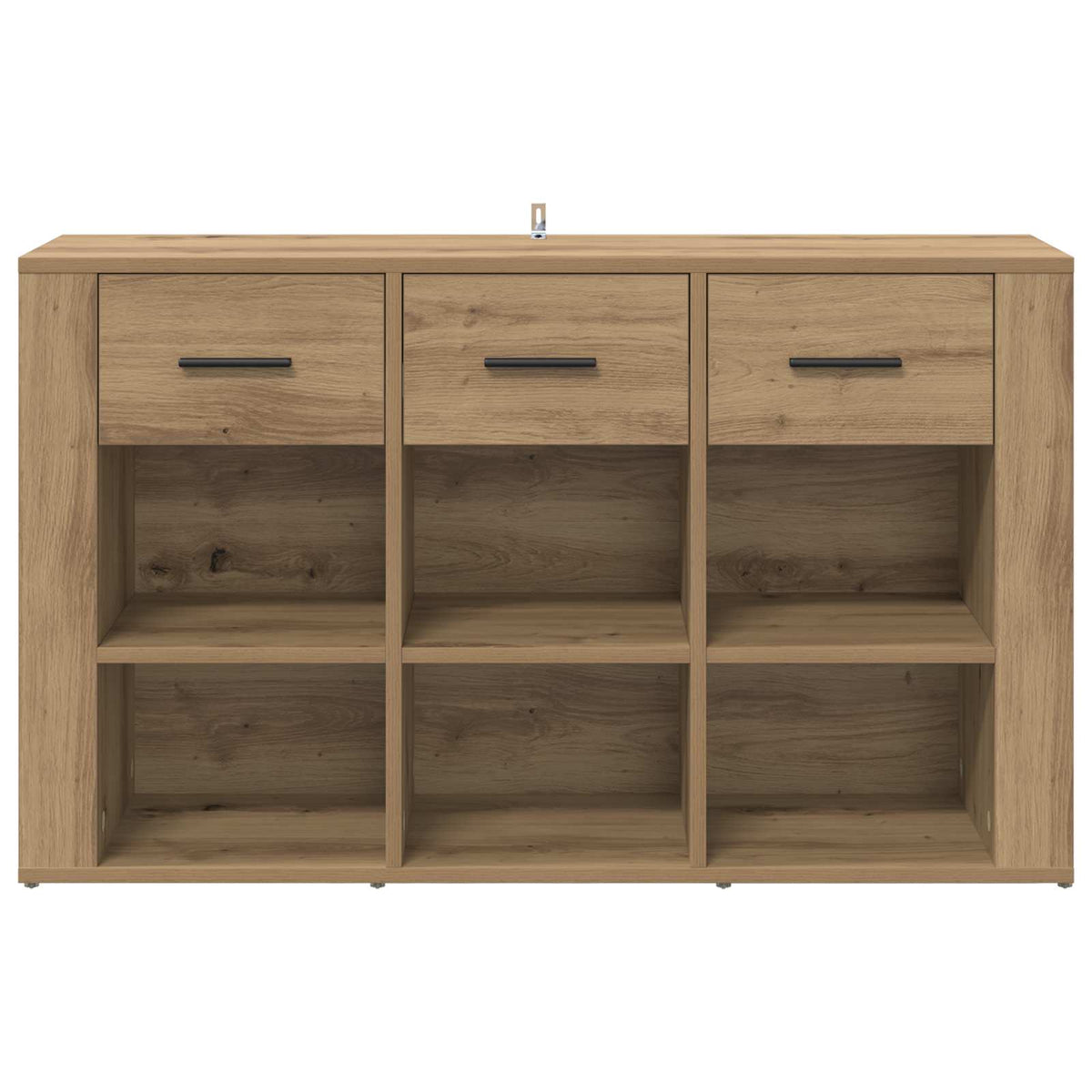 Sideboard Artisan Egetræ 100 x 30 x 59,5 cm Konstrueret træ