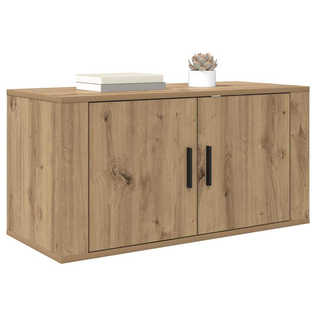 Vægmonteret TV Skab 80 x 34,5 x 40 cm artisan eg