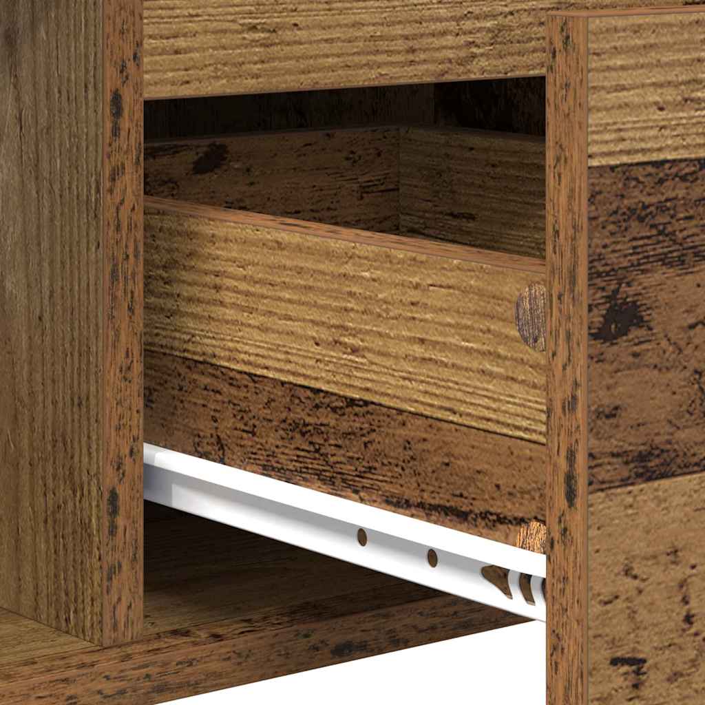 Sofabord Gammelt træ 90 x 50 x 26.5 cm Konstrueret træ