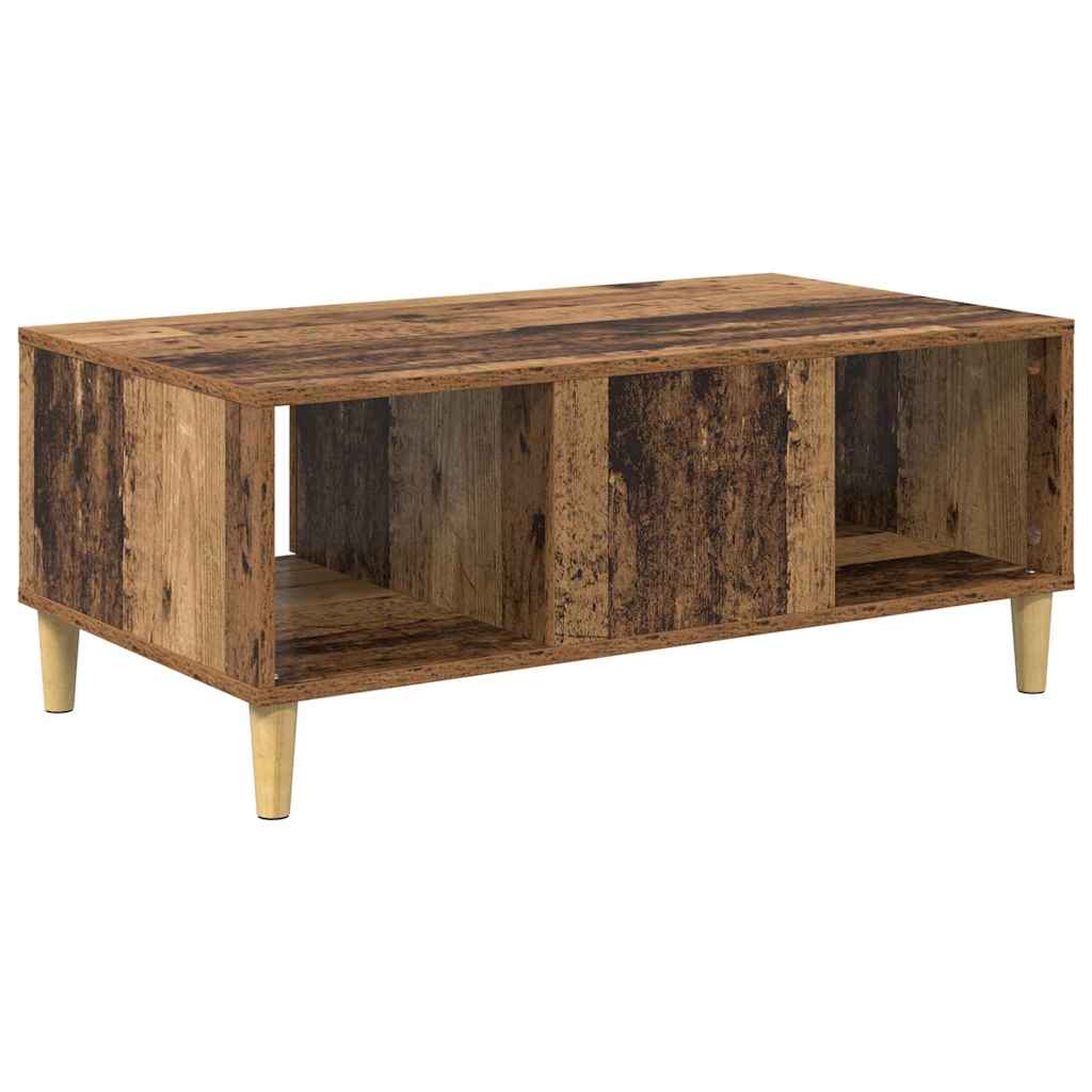 Sofabord Gammelt træ 90 x 50 x 26.5 cm Konstrueret træ