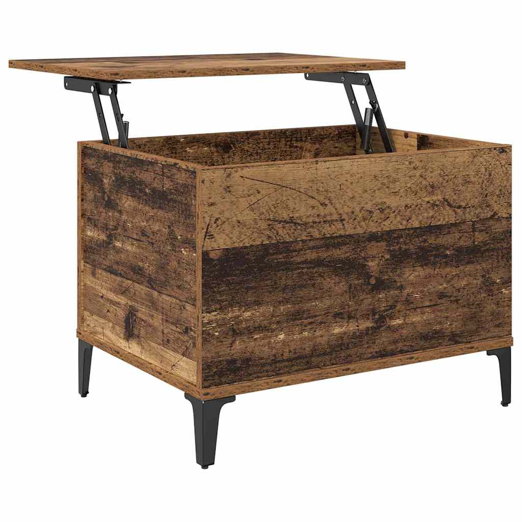 Sofabord Gammelt træ 60 x 44,5 x 45 cm Konstrueret træ