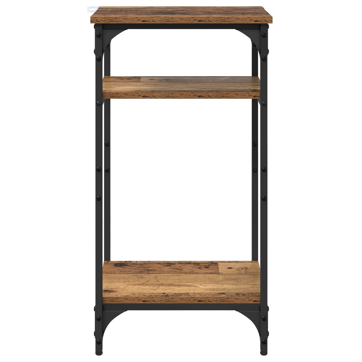 Sidebord Gammelt træ 40 x 30 x 75 cm Konstrueret træ